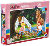 Schmidt Spiele- Bibi Blocksberg/Bibi & Tina Puzzle Carrière 150 Pièces, 56050