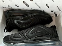 Nike Air Max 720  Trainers AO2924 015 Sneakers BLACK Shoes TN 90 95
