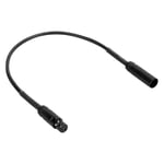 ASHATA 3 Pin Audio Connecting Cable, Mini XLR Audio Cable, for DSLR Cameras for Photography Equipment(0.3m)