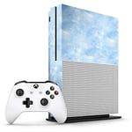 Xbox One S Blue Watercolour Console Skin/Cover/Wrap for Microsoft Xbox One S