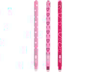 Eraser Pen Pastel Pink Love 0.5Mm (12Pcs)