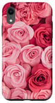 Coque pour iPhone XR Rose Rose Fleur Sweet Pink