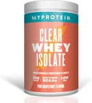Myprotein Clear Whey Isolate Protein Powder - Pink Grapefruit - 500G - 20 Servin