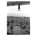 Pearl Jam Pinkpop 1992 Art Canvas Print Photo Paper Wall Art Picture Painting Poster and Prints for Living Room-20X28 Inch Frameless