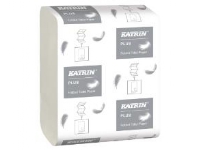 Toiletpapir Bulk i ark Katrin Plus 2-lag 23x10.3cm Hvid,40 pk x 250 stk/krt