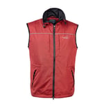 Arrak Outdoor Jumper Vest Dark red 4XL