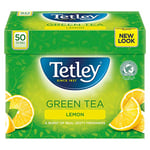 Tetley Green Tea Lemon 50 Tea Bags, 100g