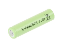 Mexcel H-AAA600H Uppladdningsbart AAA-batteri NiMH 600 mAh 1,2 V 1 st