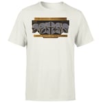Star Wars The Mandalorian Creed Men's T-Shirt - Cream - S