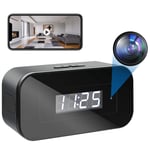 Réveil Caméra Espion WiFi 1080p Surveillance Nocturne et Détection de Mouvement YONIS - Neuf