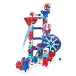 VTech Marble Rush - Spidey Super Spin Challenge SP300 E - Interactive Marble Run with Exciting Track Elements, Various Assembly Options and Guides - For Children Aged 4-12 Years