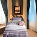 Trimming Shop Single Duvet Cover Set with Zipper Closure and 1 Pc Pillow Case (Purple), Premium Hypoallergenic Microfibre Bedding Set, Easy Care Quilt Cover Bed Sets