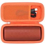 Khanka Étui de Voyage Rigide de Rechange pour Haut-Parleur Bluetooth Sonos Roam/Roam SL (Orange)