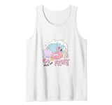 Go With The Float Summer Beach Fun Waves Flamingo Tank Top
