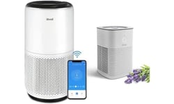 LEVOIT Air Purifiers for Large Home Bedroom 83m2, CADR 400m3/h, Alexa Enabled & Air Purifier for Home Bedroom, Dual H13 HEPA Filters with Aromatherapy Diffuser, Quiet Sleep Mode
