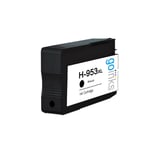 1 Black Ink Cartridge for HP Officejet Pro 7720, 8210, 8715, 8720, 8730