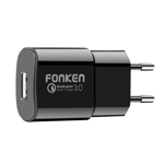 undefined Fonken Qualcomm Quick Charge 3.0 Laddare 18w Svart