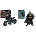 LEGO Technic THE BATMAN – BATCYCLE Set, Collectible Toy Motorbike, Scale Model & DC Batman Construction Figure, Super Hero Buildable Toy with Cape, Based on the 1989 Batman Movie, Collectible Set