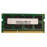 Laptopminnemodul 4GB DDR3 1600MHz Stabil Slitagebeständig Guldpläterad Stift Spel-RAM för Laptop Arbetsspel Redigering