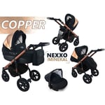 Nexxo Copper 3 in 1 Barnvagn