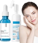 B5 Face Cleanser with Hyaluronic Acid & B5 Serum - Hyaluronic Acid Serum Cleanse