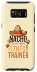 Coque pour Galaxy S8 Nacho Cinco de Mayo Entraîneur de fitness moyen
