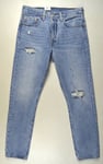 NEW LEVIS 501 S SKINNY ~can't touch this~ JEANS W27 L28 size 8-10 womens ladies