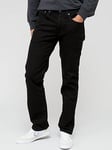 Levi's 514&trade; Straight Fit Jeans - Nightshine - Black, Black, Size 34, Inside Leg Long, Men
