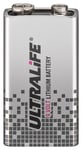 Ultralife 6F22 /9 V Block((U9VL-J-P) batteri, 1 st. blister