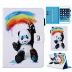 Malende Panda Etui for iPad 9.7, Air, Air 2