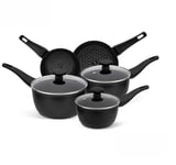 Prestige Thermo Smart Non Stick Pots and Pans Set | 5 Pce Induction Hob Pan Set