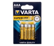 Varta Bateria Superlife Aaa / R03 4 Szt.