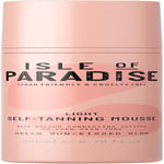 Isle of Paradise Self Tan Mousse, Light (200 Ml) Self Tanning Foam, Natural Ingr