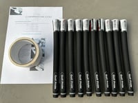 Golf Pride Tour Velvet PLUS 4 Standard Golf Grips x 10 + Tape and instructions