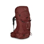 Osprey Aether 65L vandringsryggsäck (herr) - Deep Acorn Red, L/XL