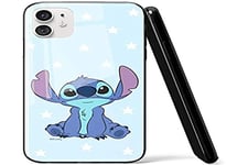 Coque pour iPhone 11 Motif Lilo et Stitch Disney Original et sous Licence Officielle. Coque de Protection en Plastique TPU et Silicone pour iPhone 11. Protège Contre Les Chocs et Les Rayures.