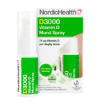 NordicHealth DLUX 3000 D3-vitaminspray (15 ml)