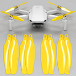 Master Airscrew STEALTH Prop Set x4 Yellow - DJI Mini 2 / SE RC Drone
