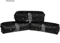 One-Compartment Pencil Case Star Constellation Cat