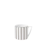 Wedgwood - Jasper Conran Platinum Striped Mini Mug - Vit, Grå - Grå,Vit - Kaffekoppar