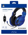Casque Gaming BigBen pour PS4 Bleu