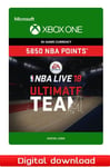 NBA LIVE 18 ULTIMATE TEAM 5850 NBA POINTS - XOne