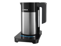 Bosch Twk7203 - Vattenkokare - 1.7 Liter - 2.2 Kw - Rostfritt Stål/Svart