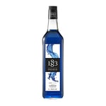 1883 Maison Routin Premium Blue Curacao Flavoured Syrup for Cocktails & Mocktails Glass 1L