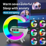 4-IN-1 Wireless Charger Lamp Alarm Clock for iPhone/Samsung/Xiaomi/Huawei