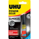 Colle UHU Power glue format gel 3 grammes