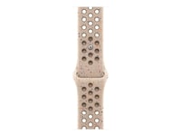 Apple Nike - Band För Smart Klocka - 45 Mm - M/L (Passar Handleder På 160 - 210 Mm) - Desert Stone