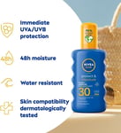 Nivea Sun Protect & Moisture Sun Spray SPF 30 (200 Ml) Suncream Spray