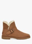 UGG Romely Suede Buckle Ankle Boots, Chestnut