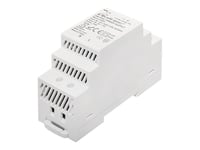 Qoltec - Nätaggregat (Kan Monteras På Din-Skena) - Industrial, 5V, 3A - Ac 220-240 V - 15 Watt - Vit